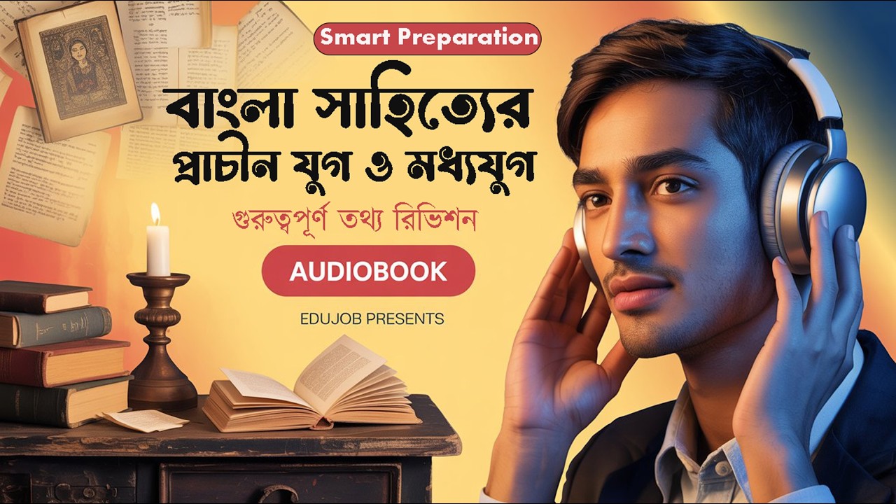 বাংলা সাহিত্যের প্রাচীন ও মধ্যযুগ | Smart Preparation | Audiobook | BCS/NTRCA/job প্রস্তুতি