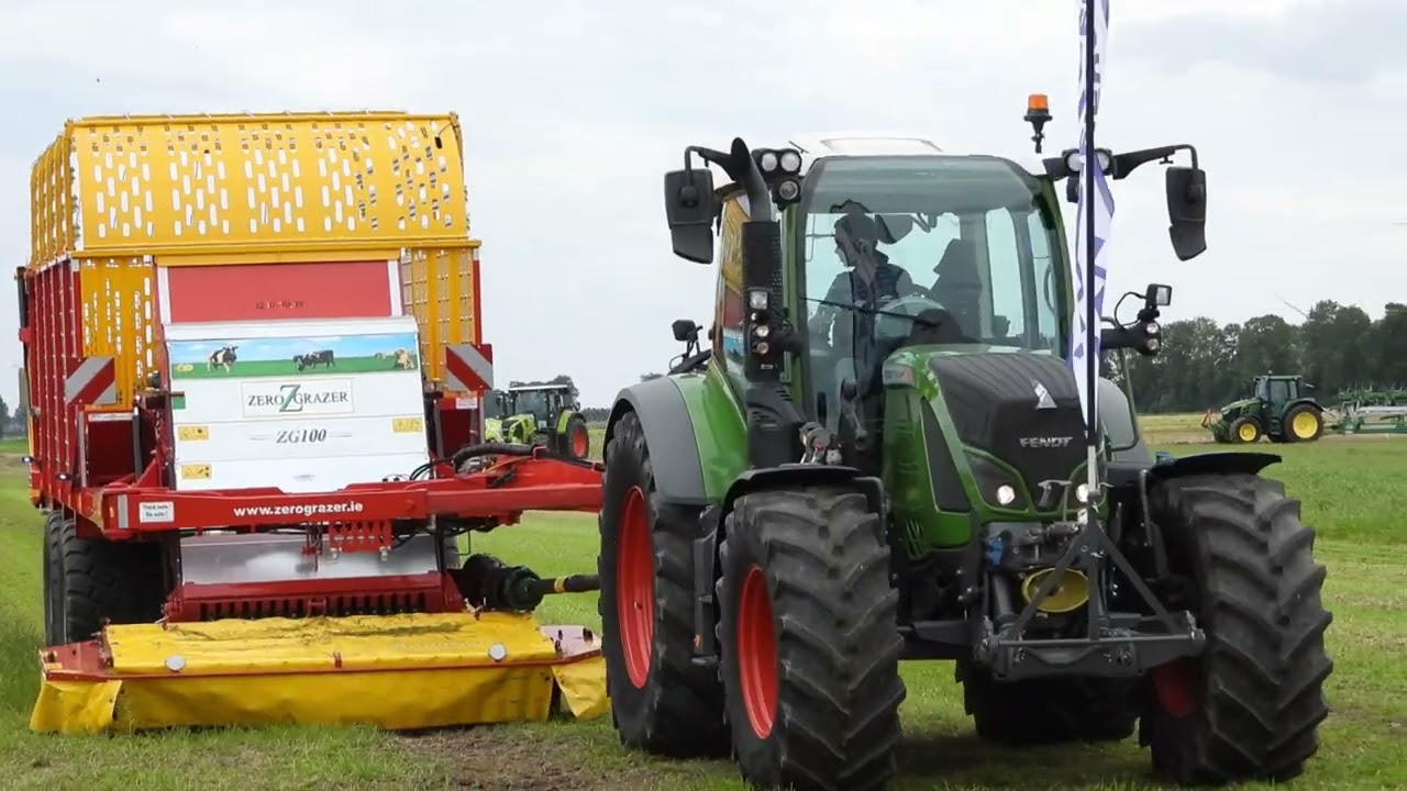 Fendt 514 Vario + ZeroGrazer ZG100