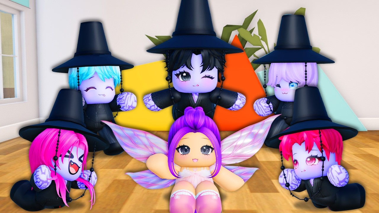 FAIRY RUMI HAS 5 CRAZY DEMON FANBOYS IN ROBLOX! (Kpop Demon Hunters)