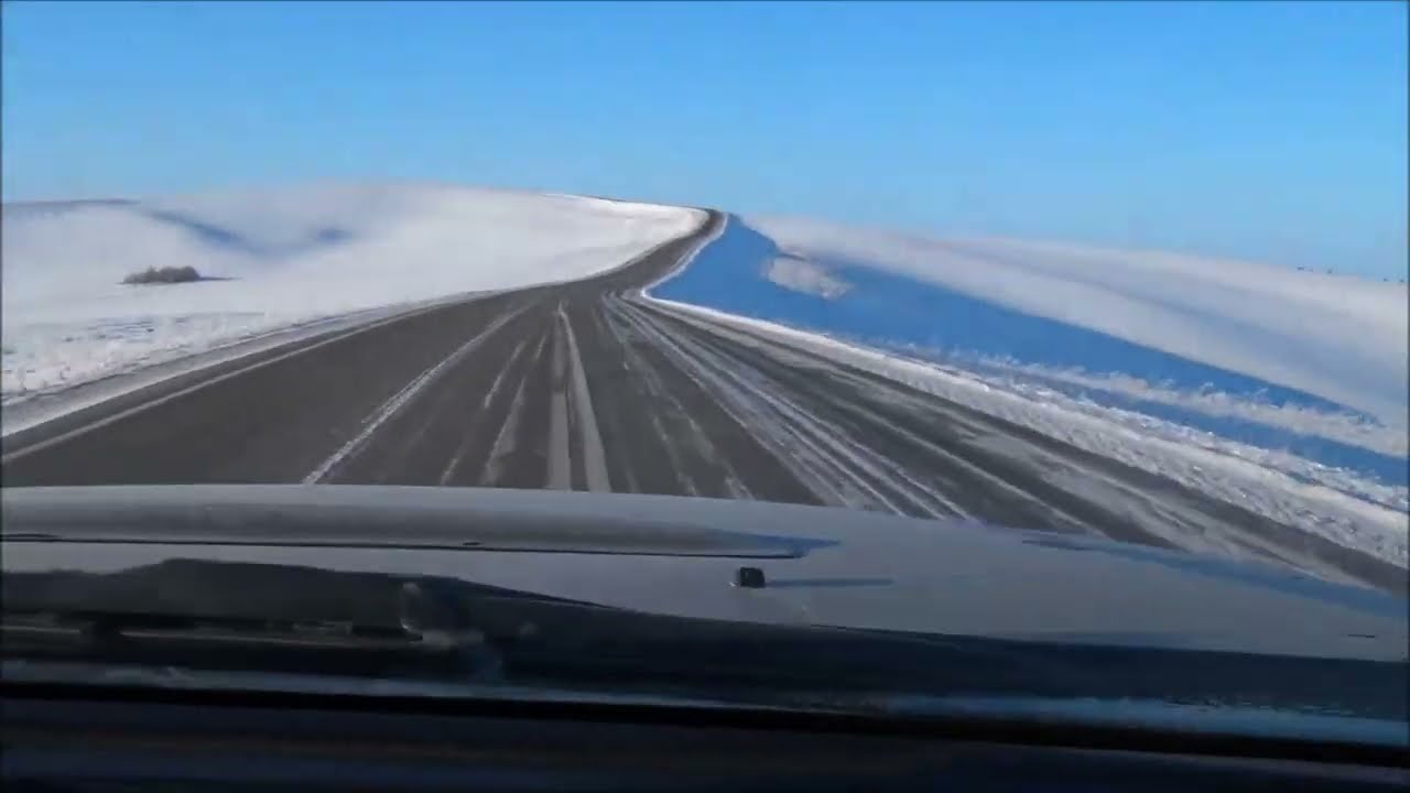 ДОРОГА БИЙСК СОЛОНЕШНОЕ Солоновка Медведевка Березово Лютаево Первомайский Алтайский край ЗИМА