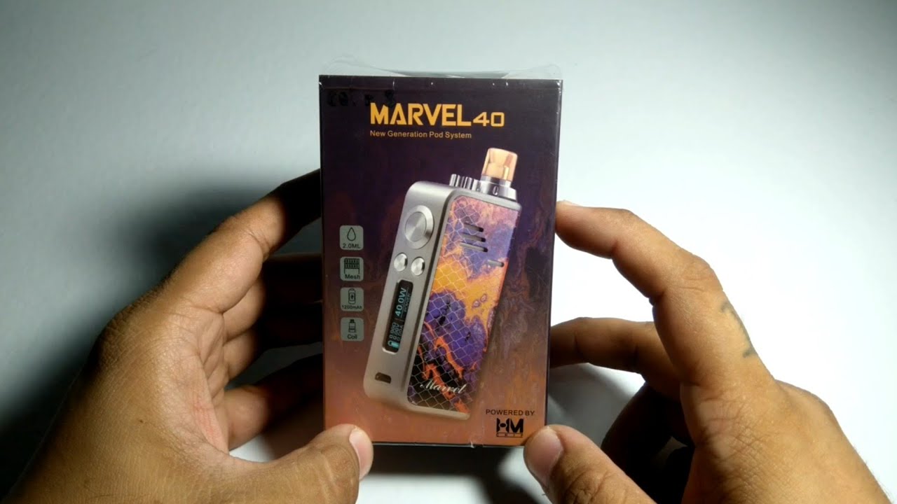 Marvel 40 AIO Pod System Kit by Hotcig