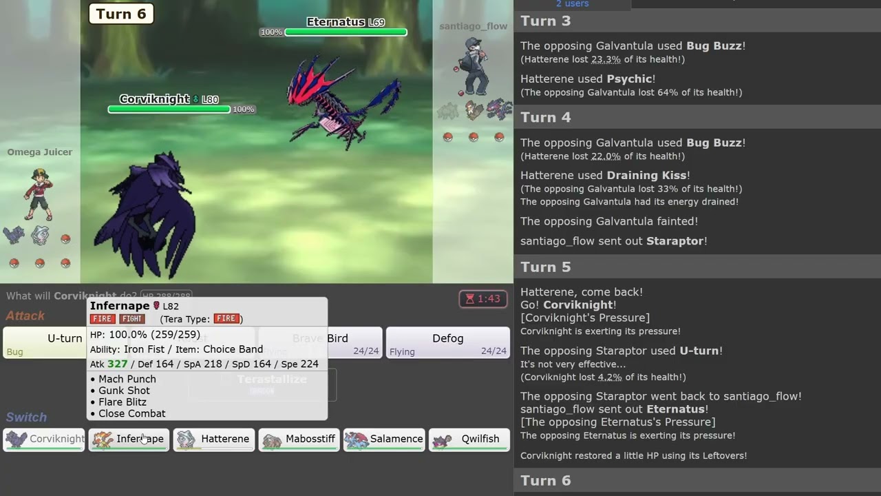 Pok&eacute;mon Showdown Random Battles to Watch With Your Meal (Ep 1)