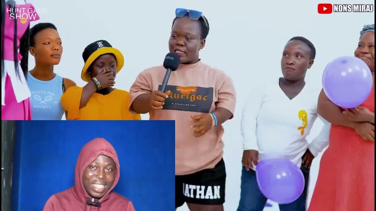 Dwarf edition of hunt game show pop the balloon by Non Miraj reaction Video