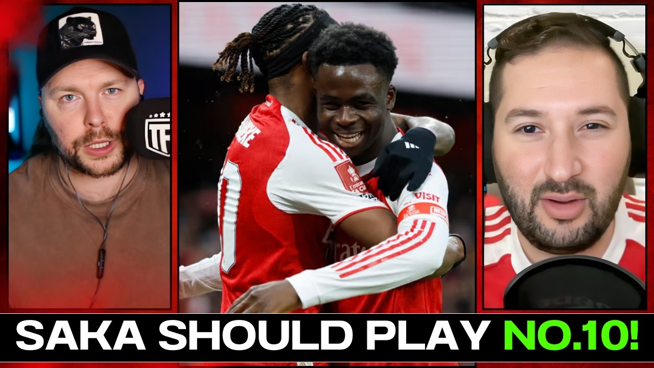 BIG DEBATE! Saka Should Play In The 10 INSTEAD Of Right Wing!