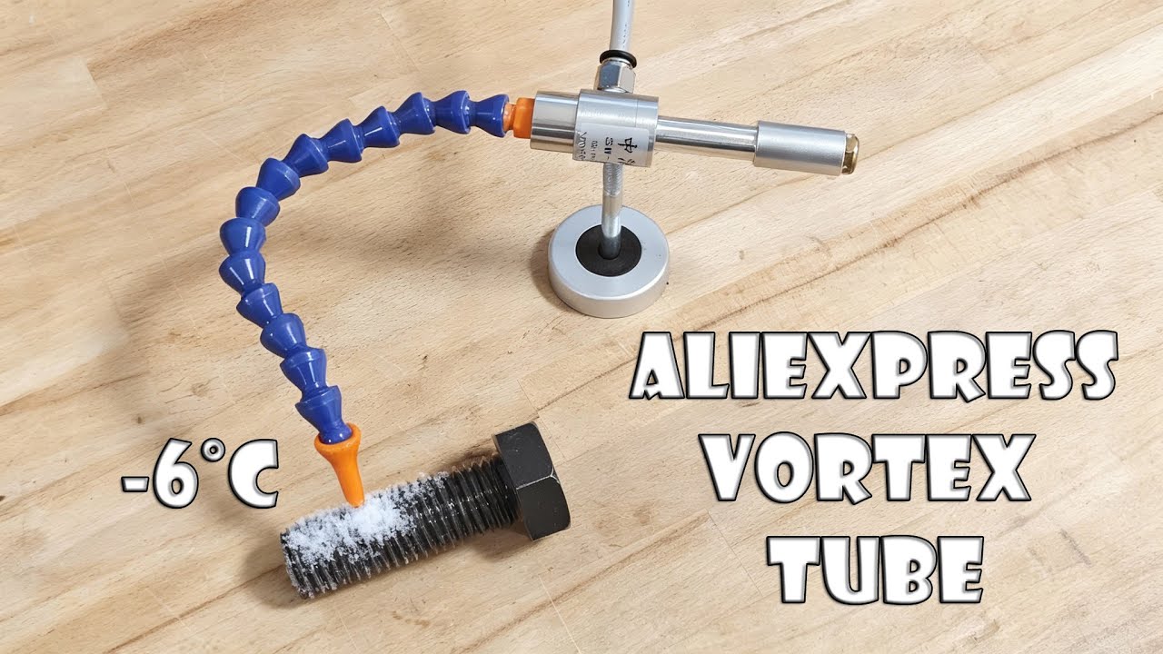 Вихревая труба AliExpress — точечный охладитель без подвижных частей