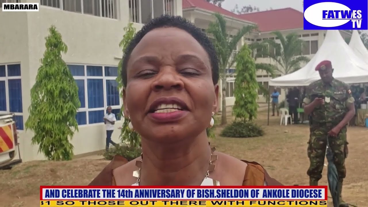 Col.Nakalema Was The Guest Of Honor To Commission Revival TV & Cerebrate 14th Anniversary of Bishop