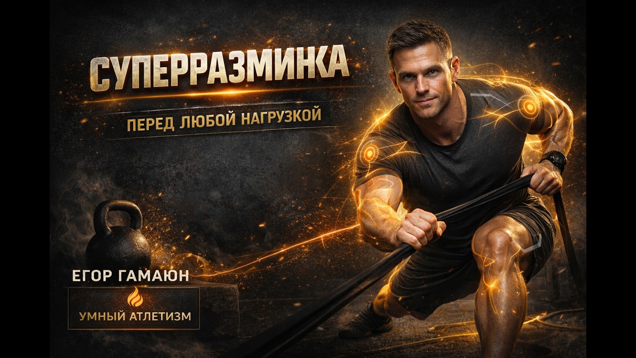 СУПЕР РАЗМИНКА - что делать перед любой нагрузкой!