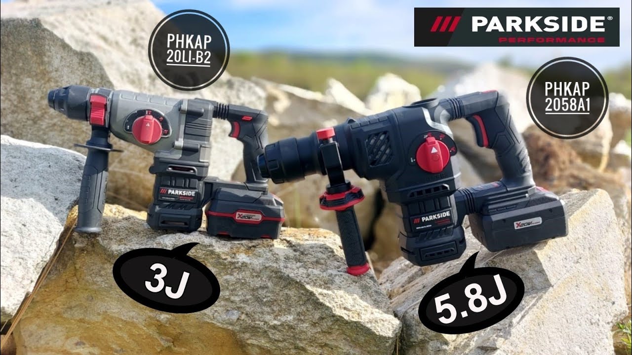 Dezamagire! Rotopercutor Parkside Performance PKHAP 2058A1, 5.8J vs PKHAP 20LI- B2