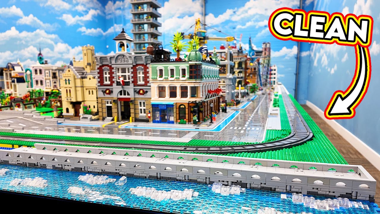 New LEGO City Curved Road, Train Track & Boardwalk!