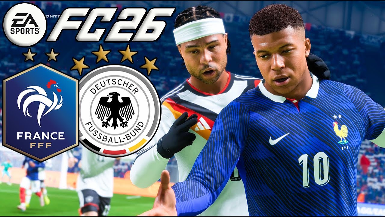 France vs Allemagne | Coupe du Monde 2026 | Gameplay Réaliste | Difficulté Légendaire | FC 26