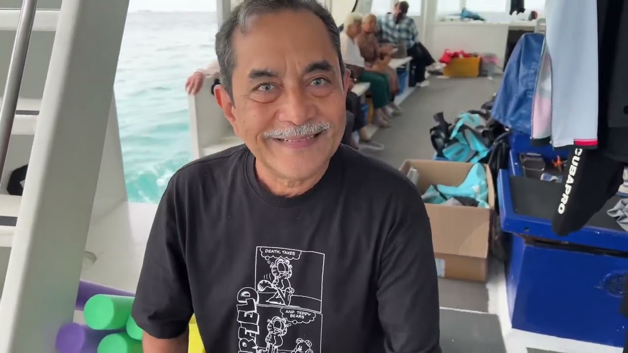 Maldives  Airport to Karma Fushi by boat