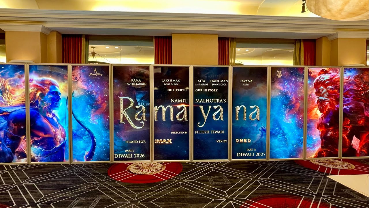 RAMAYANA Sneak peek footage being shown at CinemaCon! 