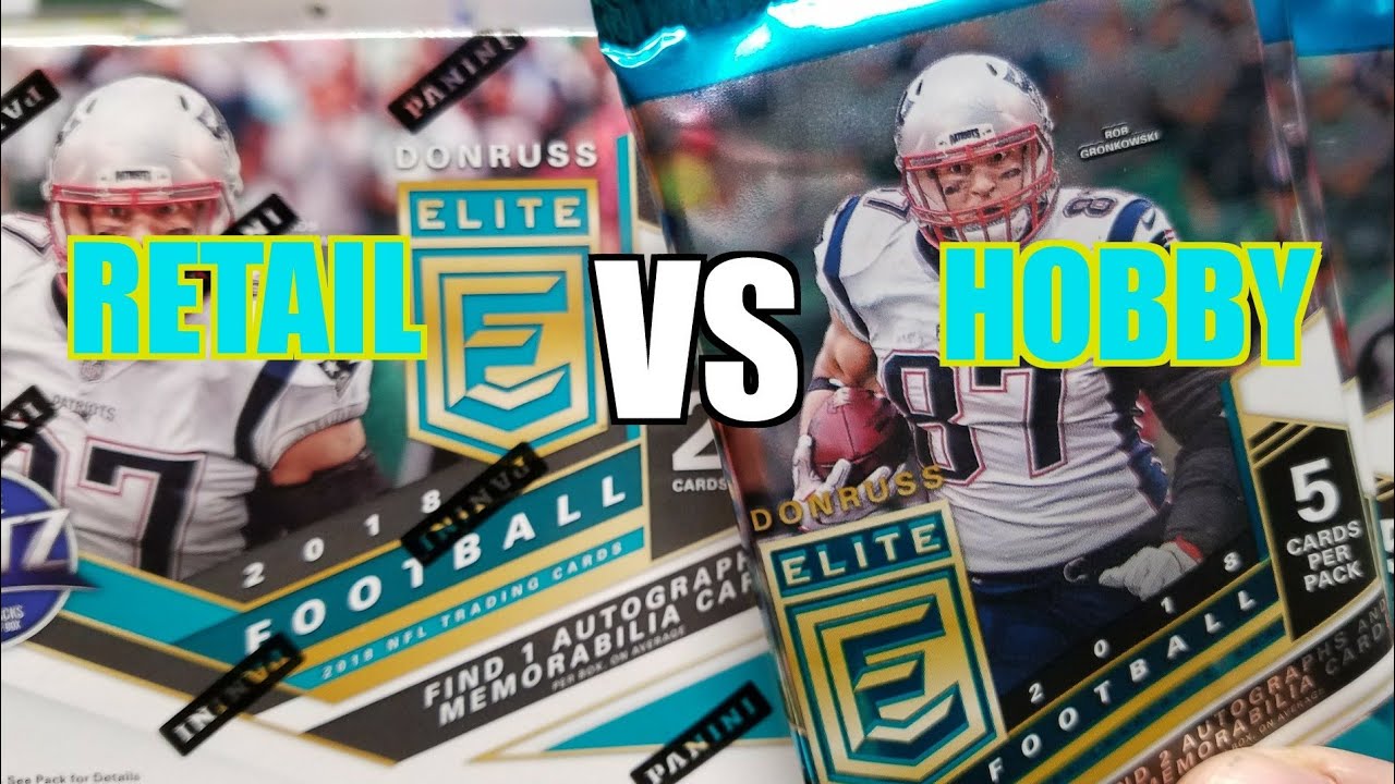 2018 Donruss Elite Football Retail Vs Hobby