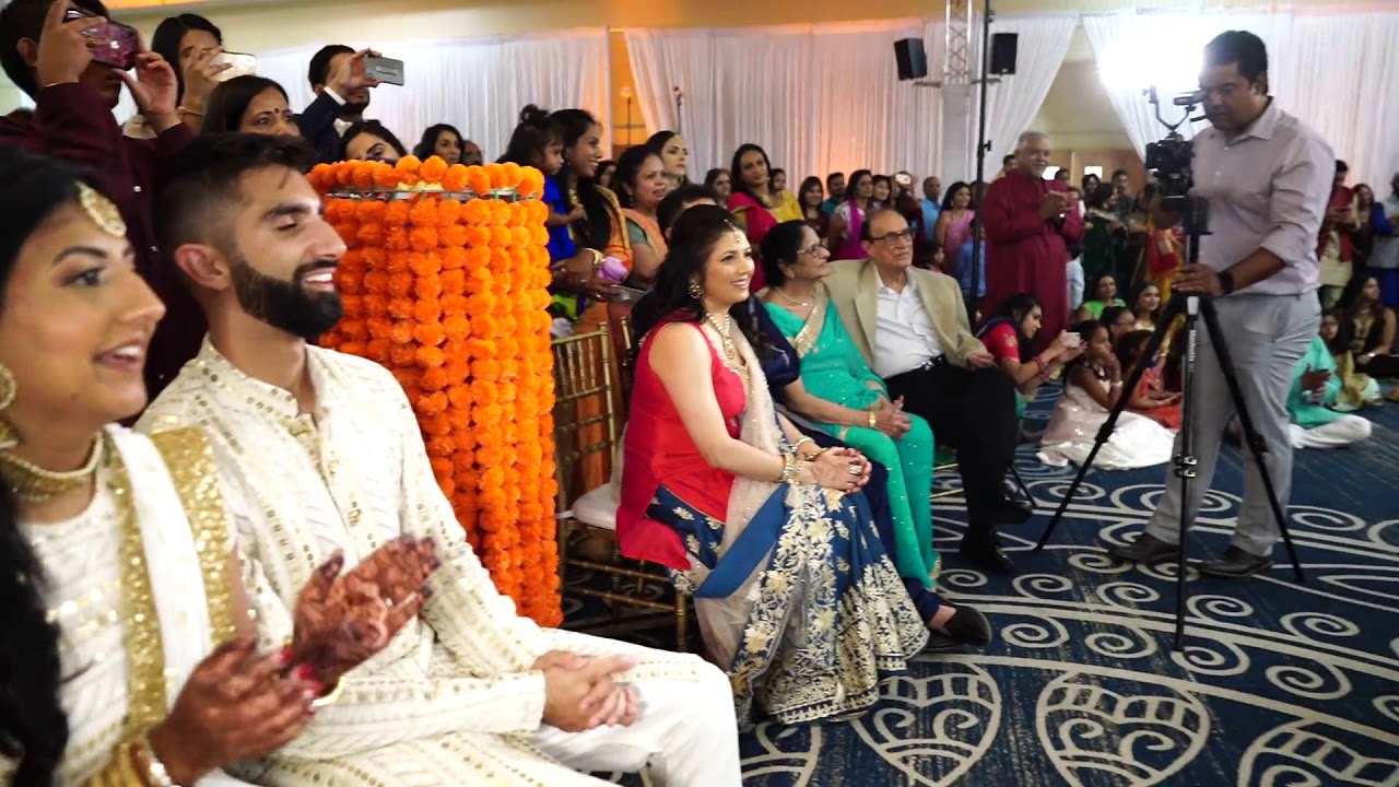 Reena Patel's Side Dance Performance at our Sangeet - Part 1