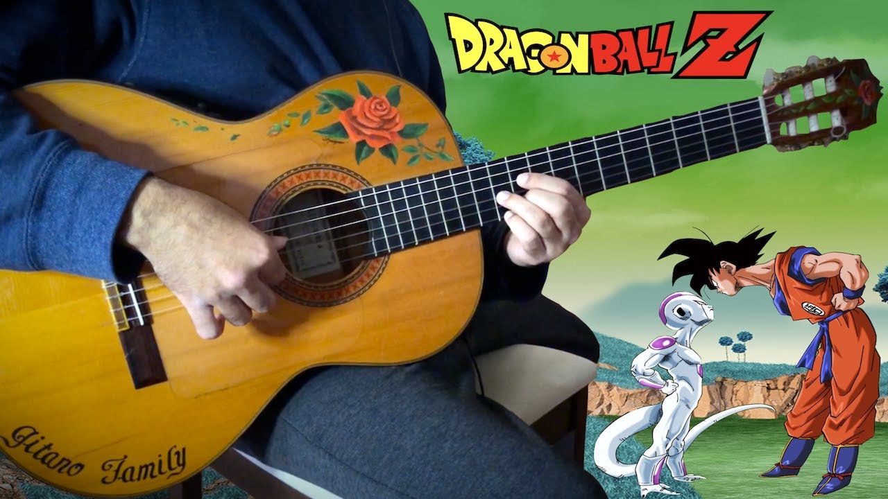 『Battle Theme M811』(Dragon Ball Z) meet flamenco gipsy guitar【ANIME MANGA BGM OST FINGERSTYLE COVER】