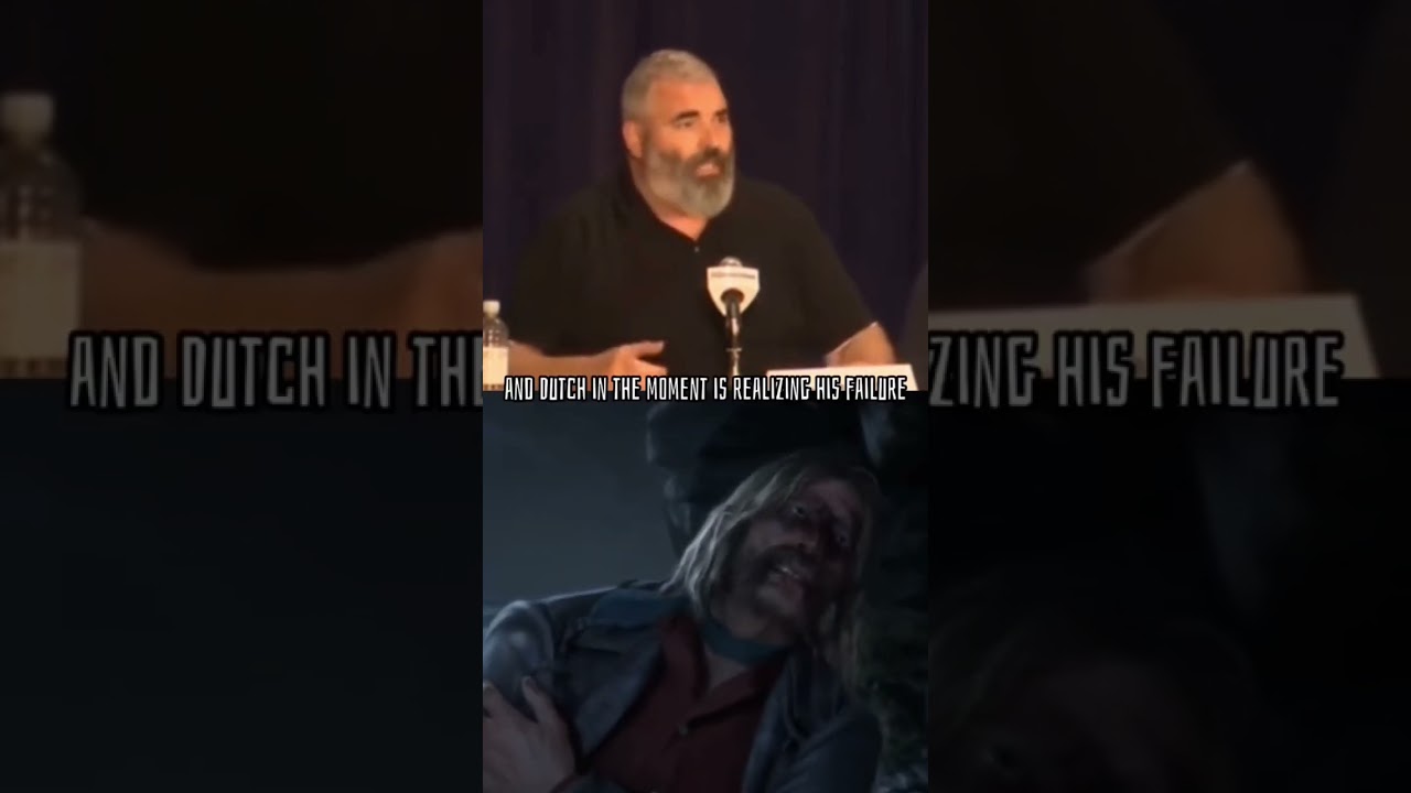 Dutch&rsquo;s voice actor talks about his final scene with Arthur Morgan #rdr2 #arthurmorgan