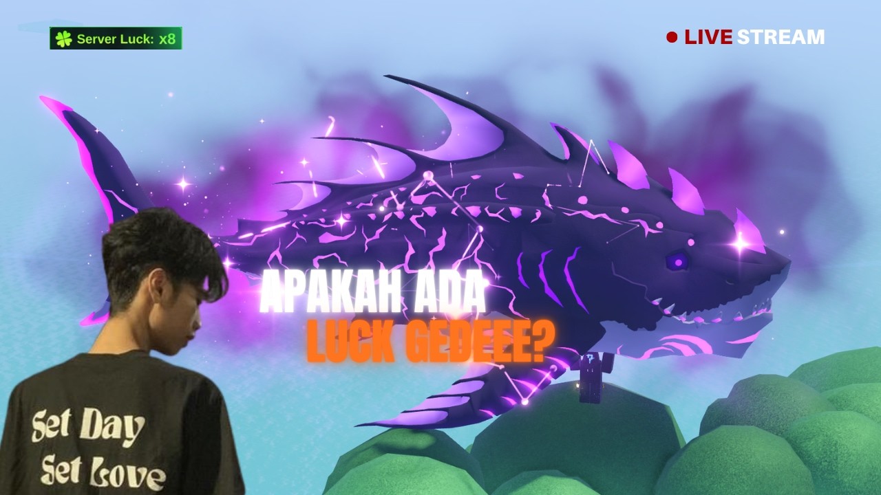 SERVER X8 FREE MANA SECRET BARU AKU TALON #roblox #fishit