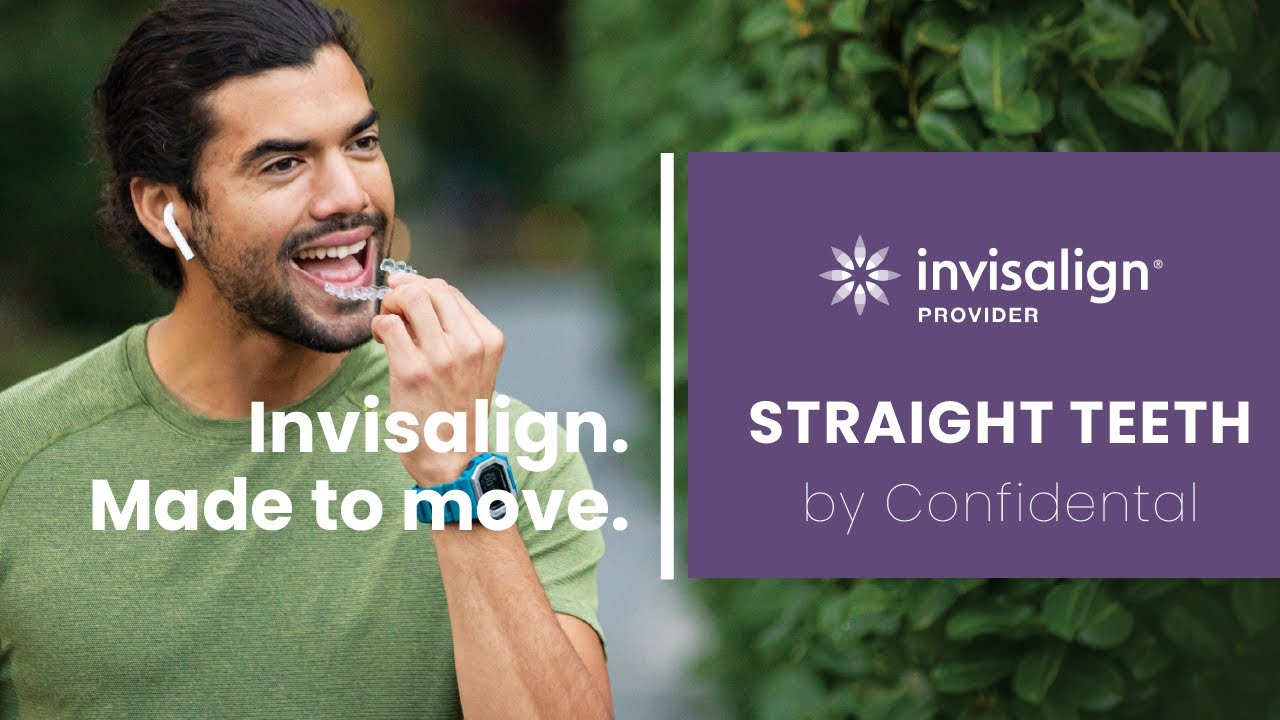 Straight Teeth with Invisalign. Made to move.