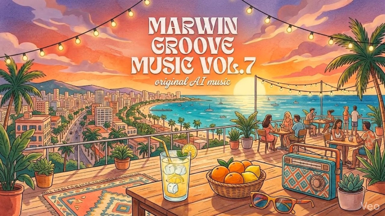 1 Hour City Pop & Chill Lofi Playlist 🌇 เพลงสากลฟังสบาย วนลูปยาวๆ ไม่มีเบื่อ | Marwin Groove Vol.7