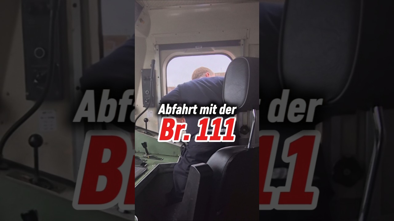 Abfahrt mit Br. 111