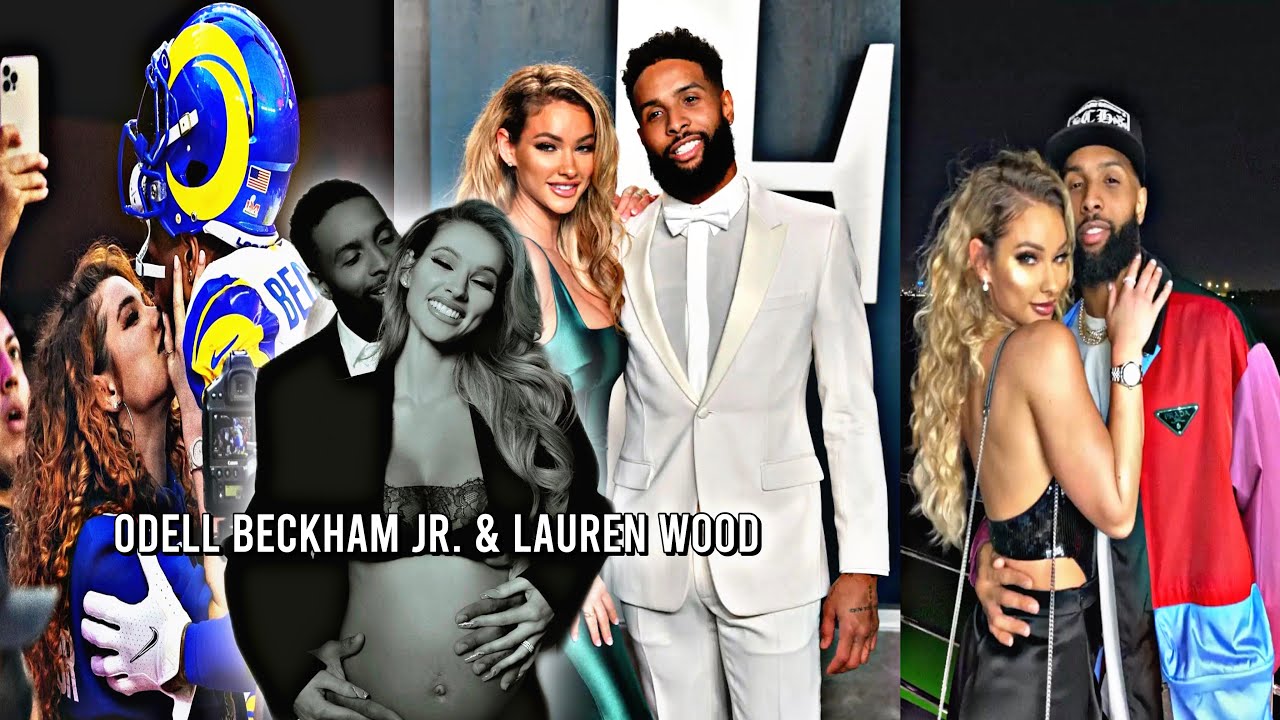 Odell Beckham Jr. & Lauren Wood 🤍🤍. ( MUST WATCH COUPLE GOALS )