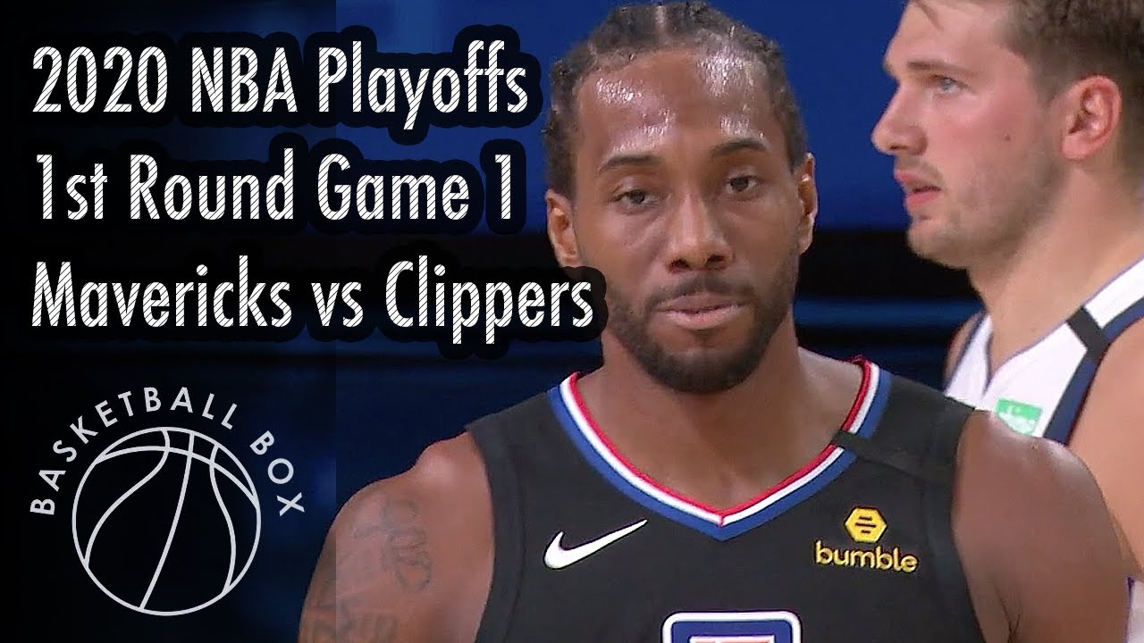 [NBA Game1] Dallas Mavericks vs Los Angeles Clippers, Full Game Highlights, August 17, 2020