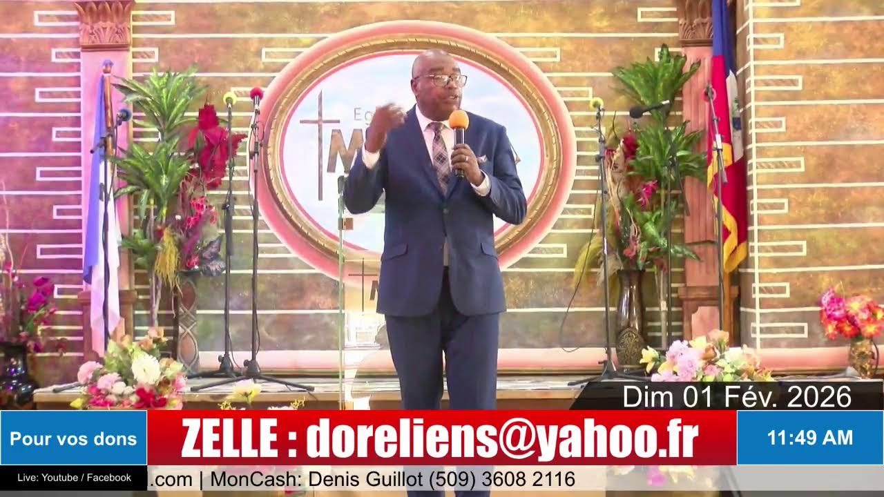 2ème Culte | Eglise Baptiste MEBSH de Cote-Plage | Dimanche 01-Février 2026