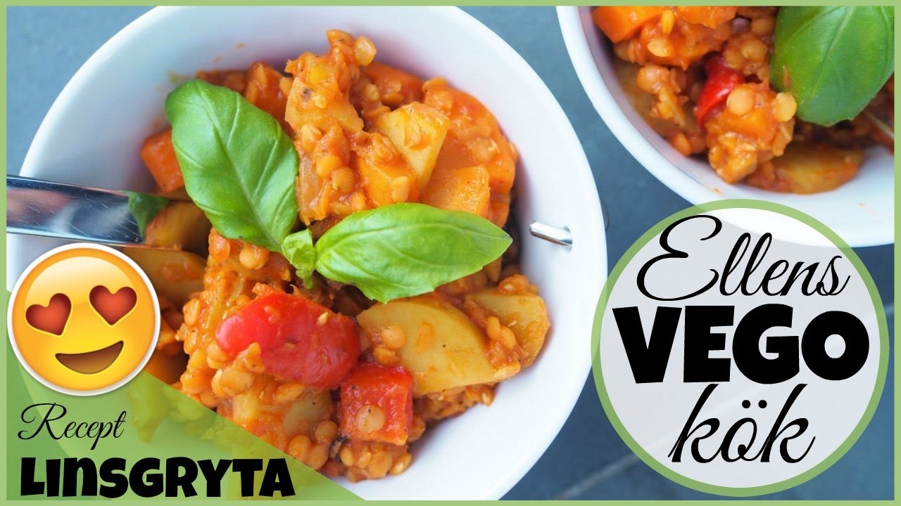 Recept | Linsgryta ♡ Min favorit rätt just nu! #VEGAN