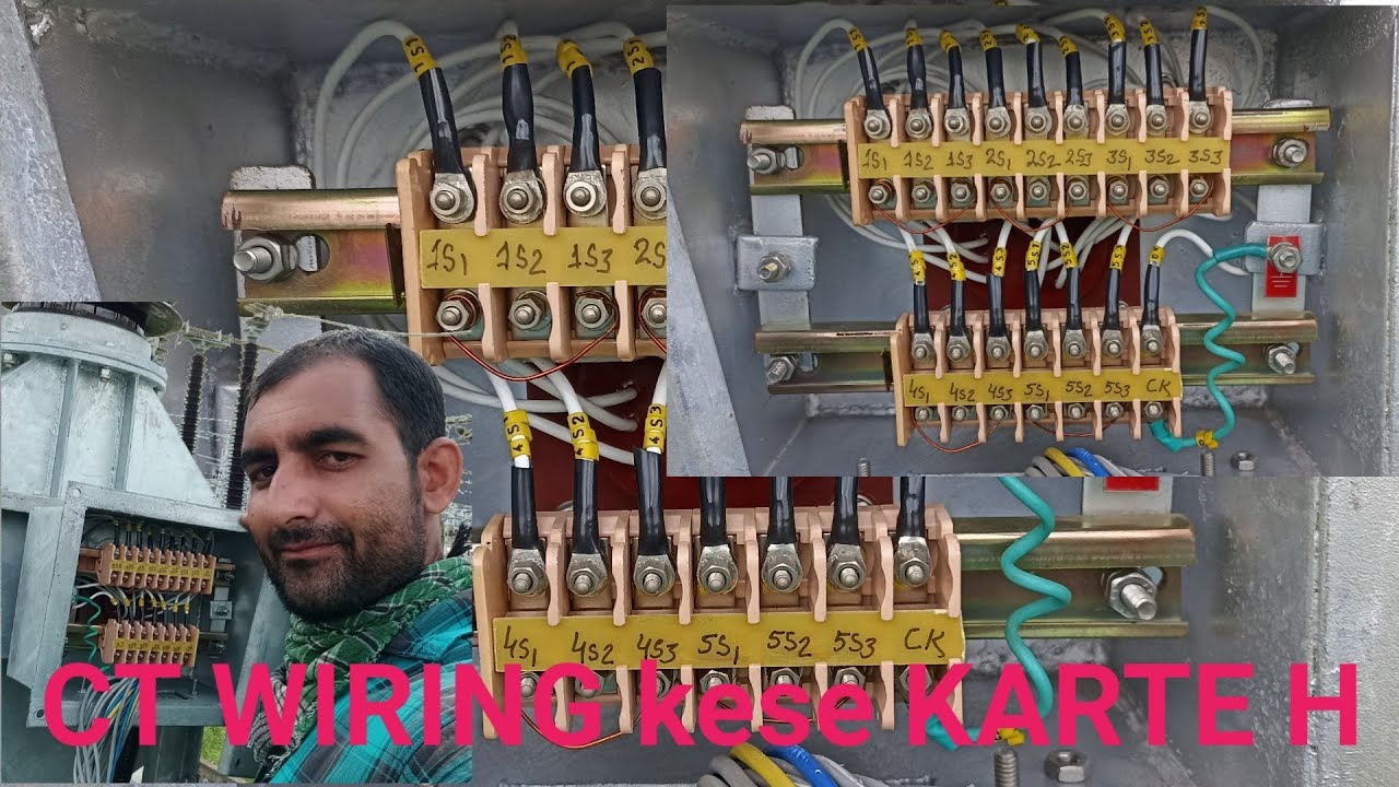 Current Transformer wiring Termination CT ka wiring kese karte h