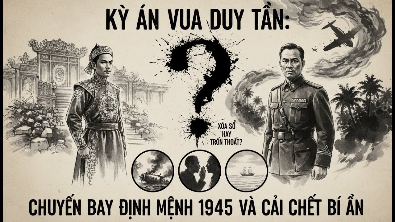Mật mã đại việt: Vua Duy Tân bị ám sát? Bí ẩn cái chết chấn động lịch sử Việt Nam - MMĐV