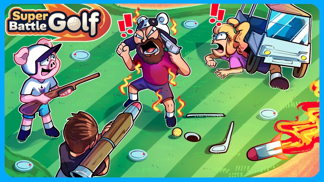SUPER BATTLE GOLF is Making us Go INSANE
