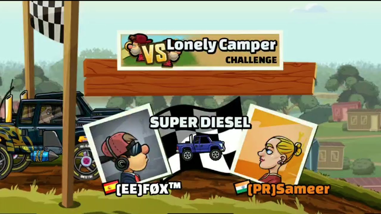 Hill Climb Racing 2 FRIENDLY CHALLENGE #13