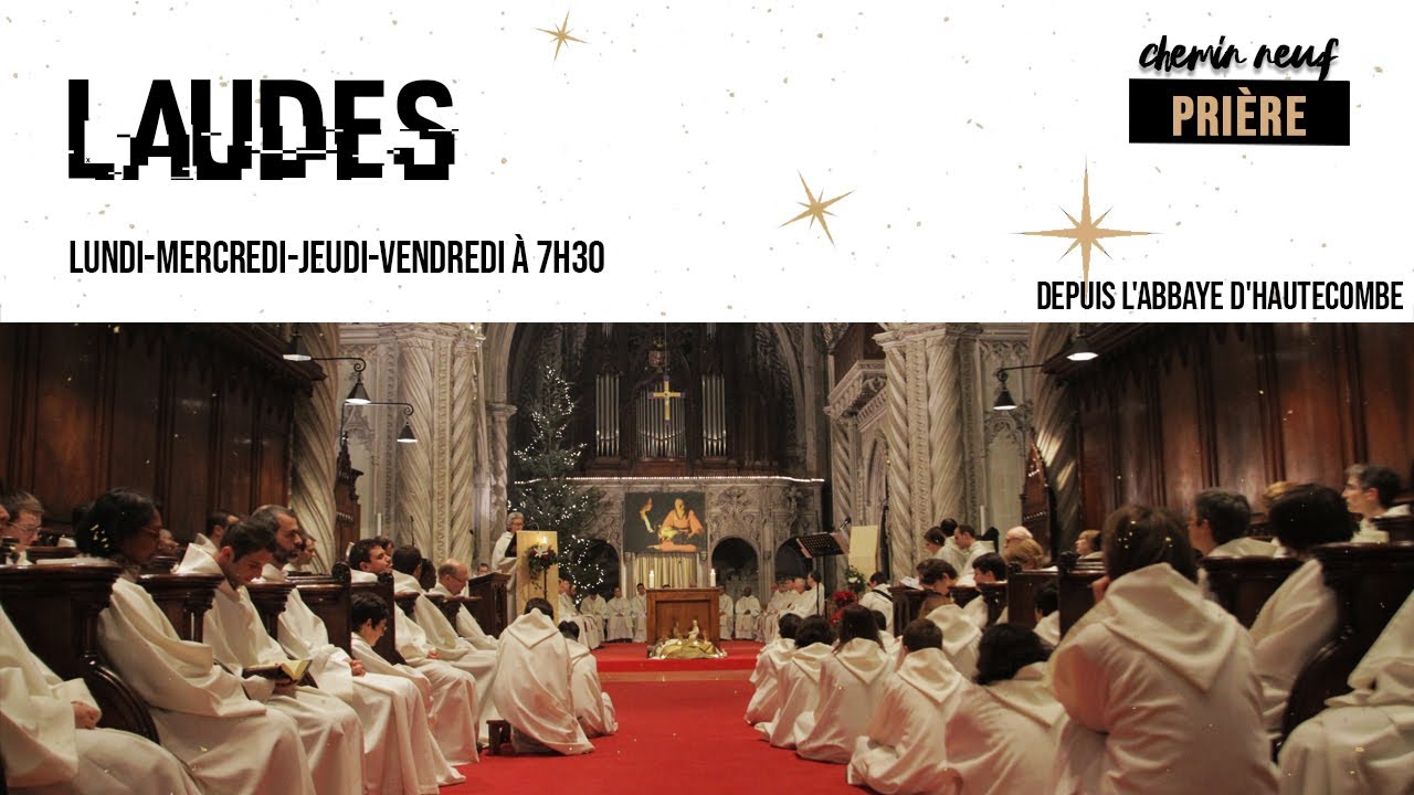 Office des Laudes en direct de l’abbaye d'Hautecombe - lundi 14 décembre 2020