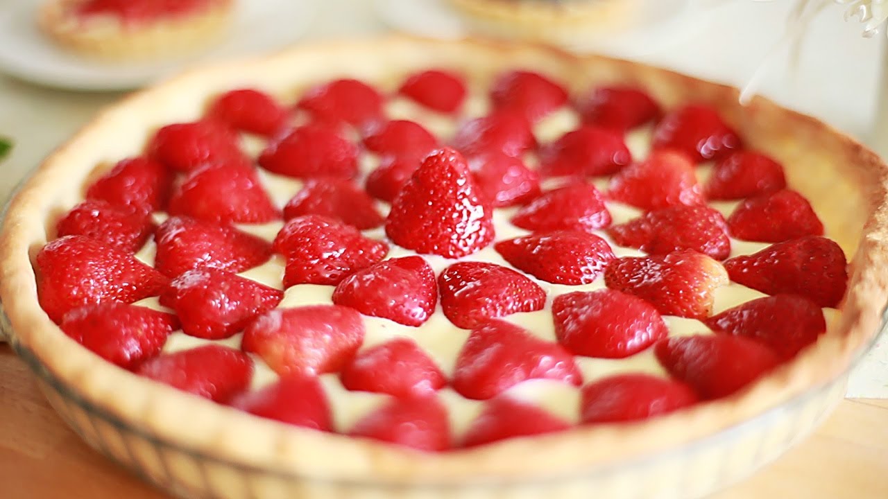 Simply the best strawberry tart
