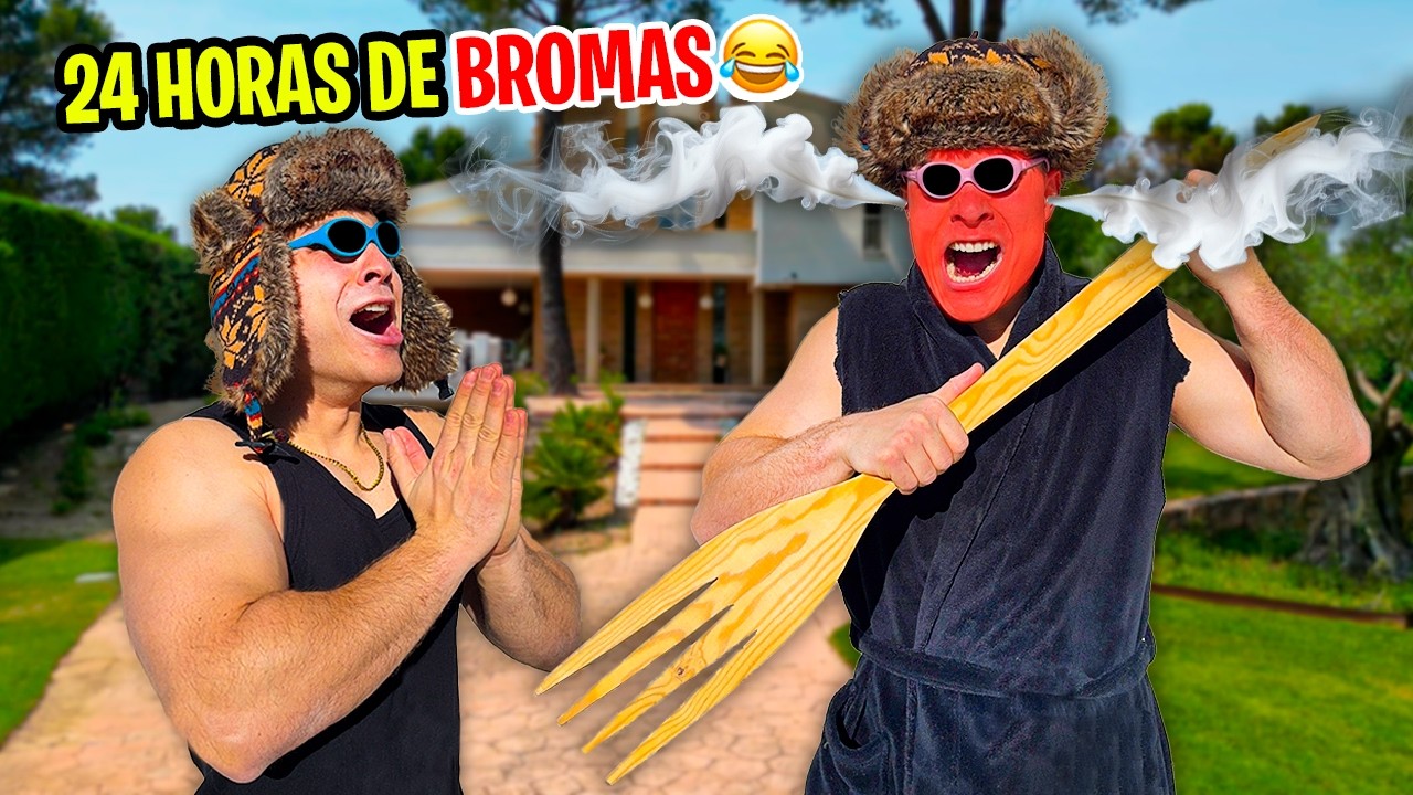 EL RUSO HACE BROMAS A SU MADRE DURANTE 24 HORAS *muy divertido*