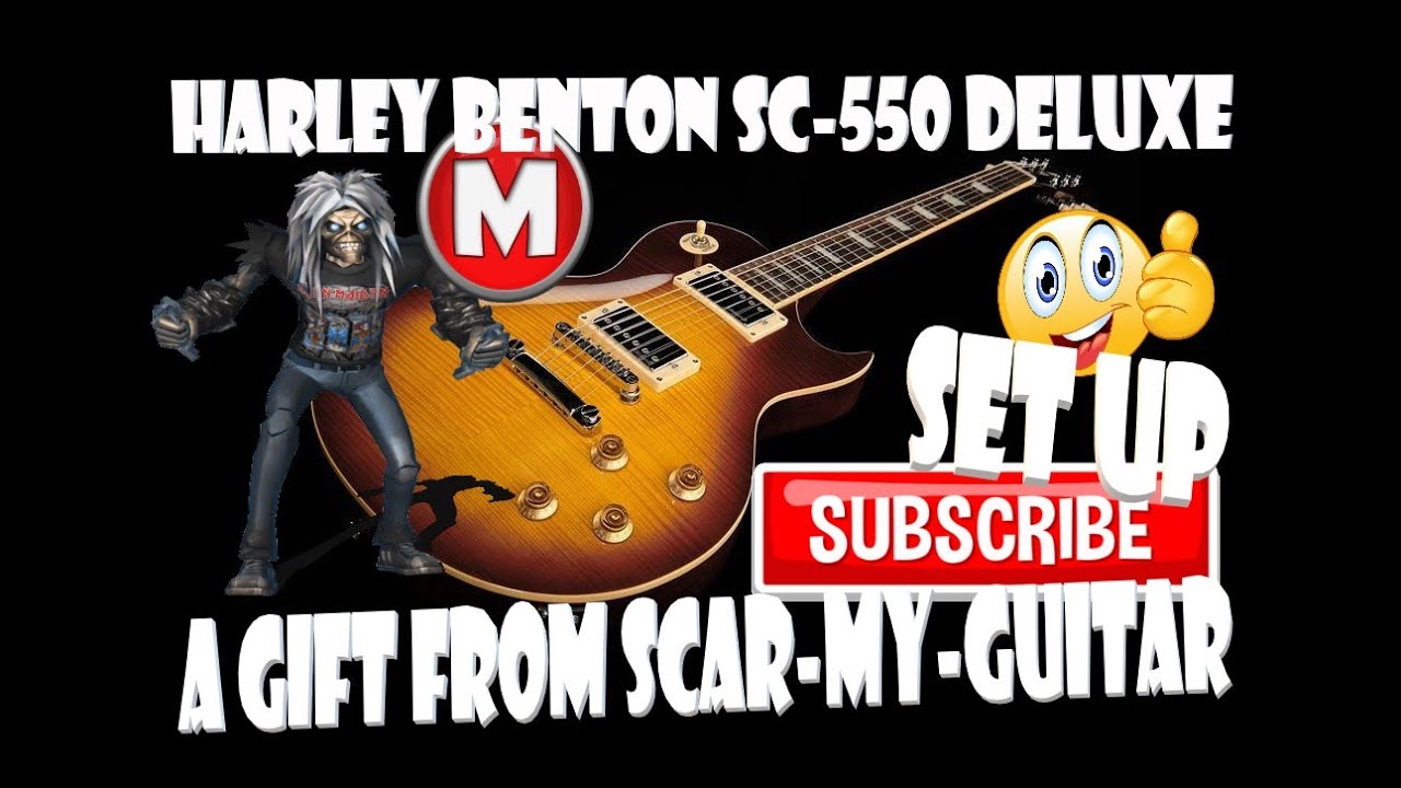 Thursday Hang. Setting Up My New Harley Benton From Scar My Guitar.