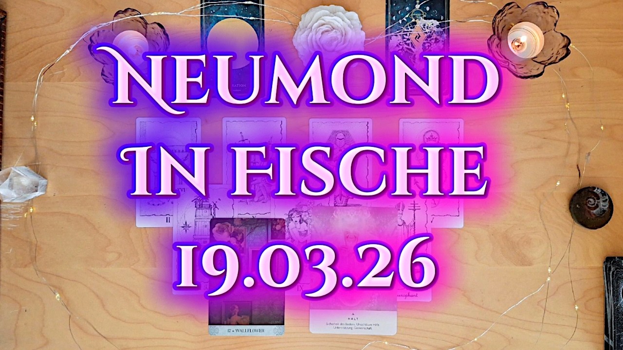 NEUMOND Fische März 2026 ✦ Erfüllung ✦Umbruch ✦ Halt
