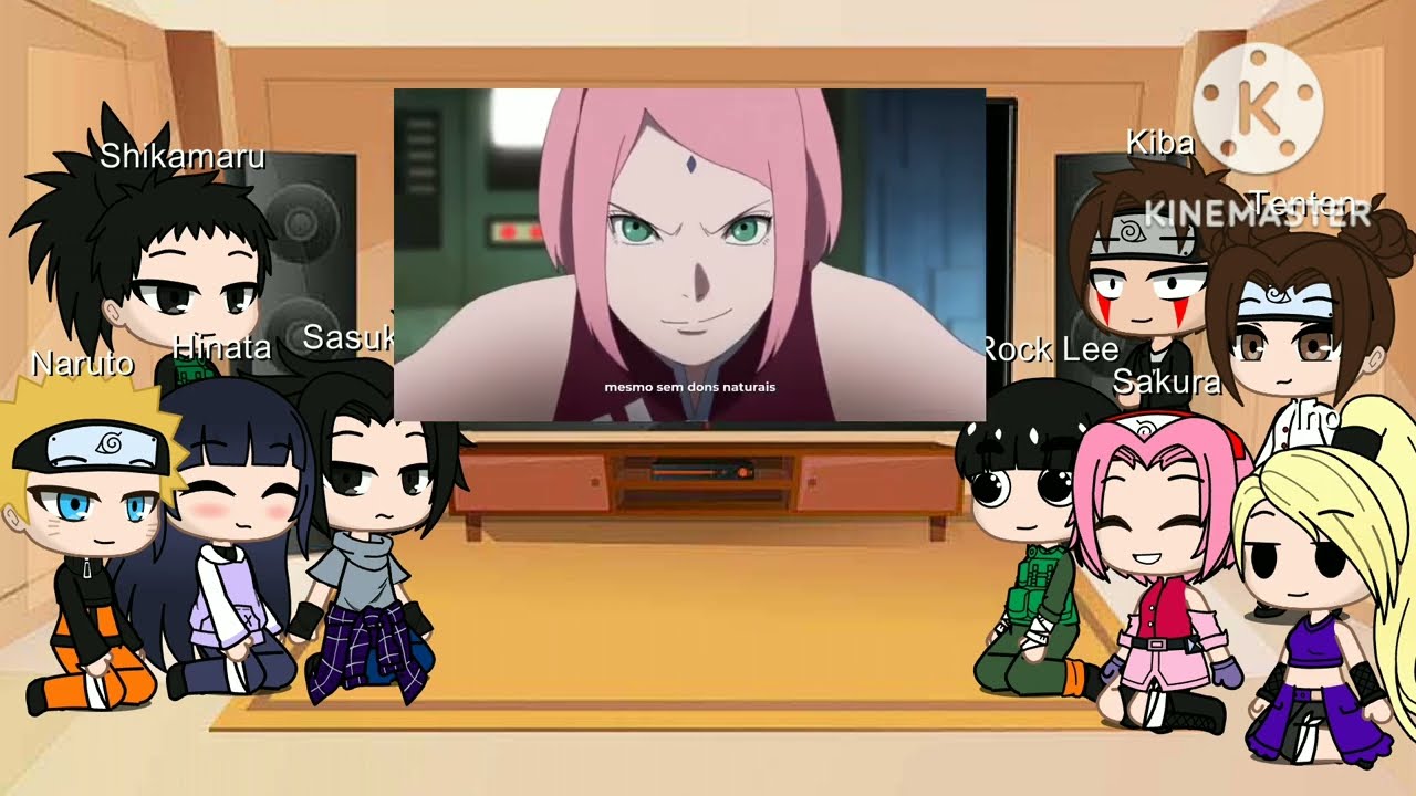 React ao rap da Sakura - GAROTA HARUNO (03/03) Especial de 2000 inscritos (GC) Naruto