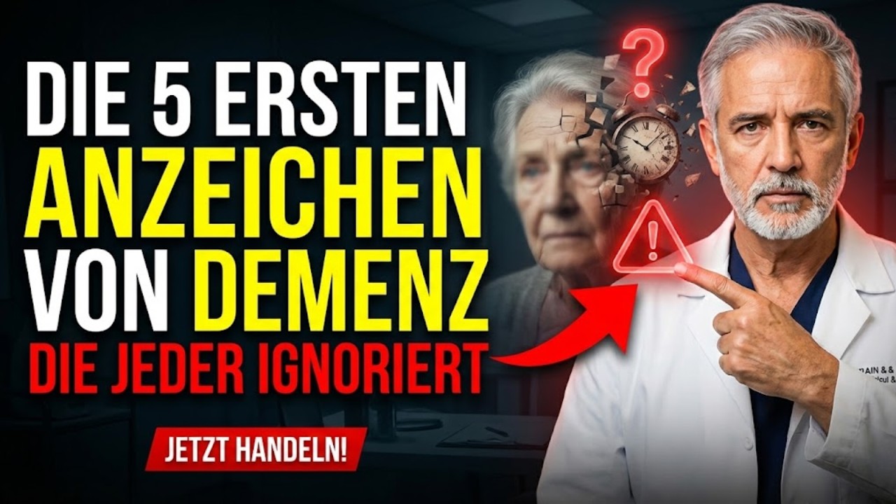 Die 5 ersten Anzeichen von Demenz, die jeder ignoriert