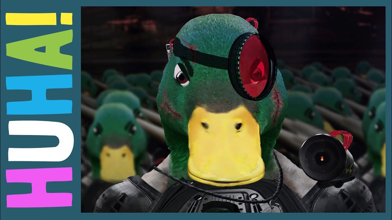 STUPID CUTE TALKING DUCK LOL!! | Future Duck Ep 1