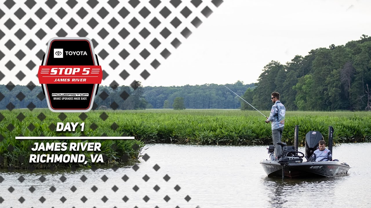 Tackle Warehouse Pro Circuit | Stop 5 - James River - Day 1 Highlights