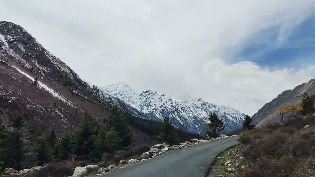 Beautiful Roads #Chitkul #Kinnaur #Himachal  Chitkul to Sangla road trip Reckong Peo