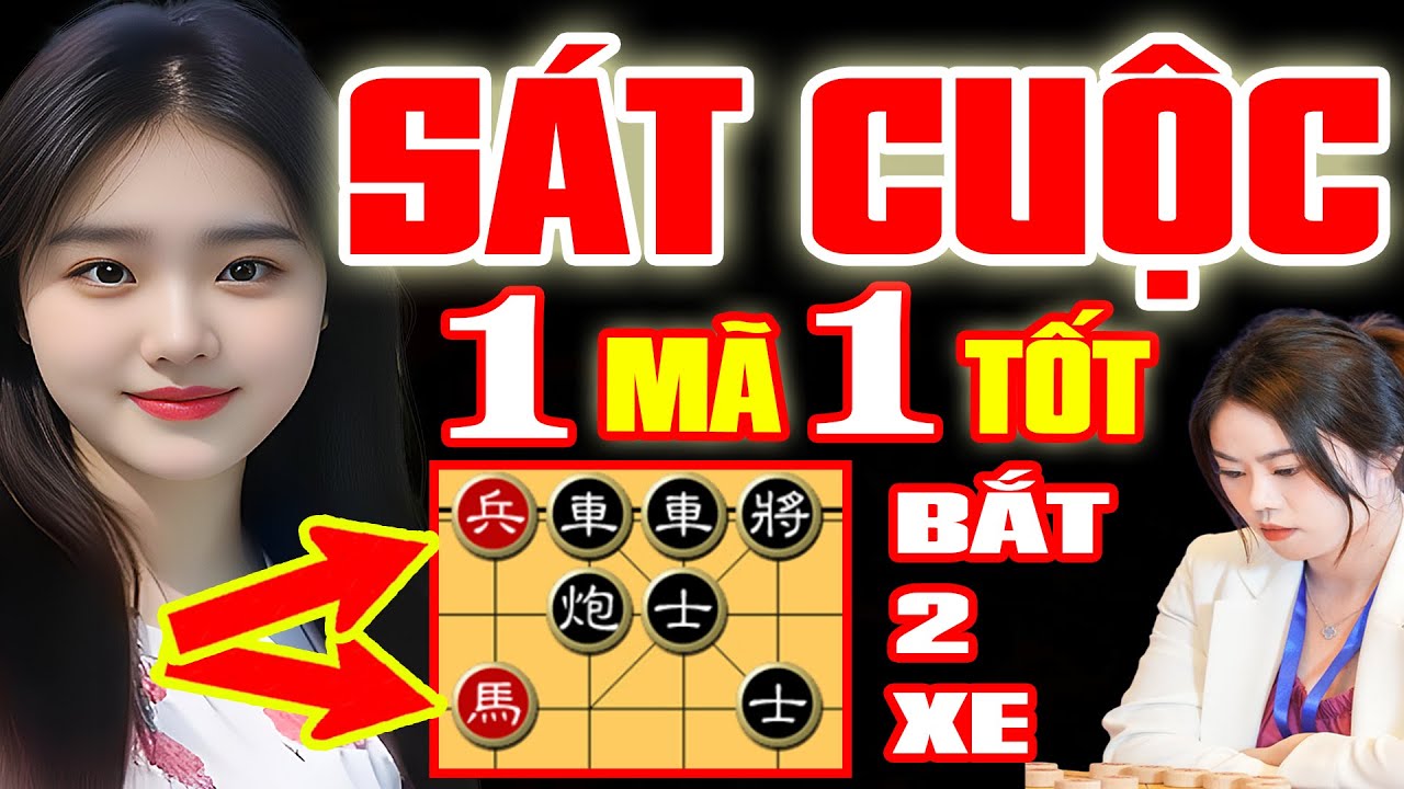 🔴 Bí Ẩn Nước Phế Mã Cờ Tướng Khiến Cao Thủ Phải Bất Ngờ của Em Gái Việt