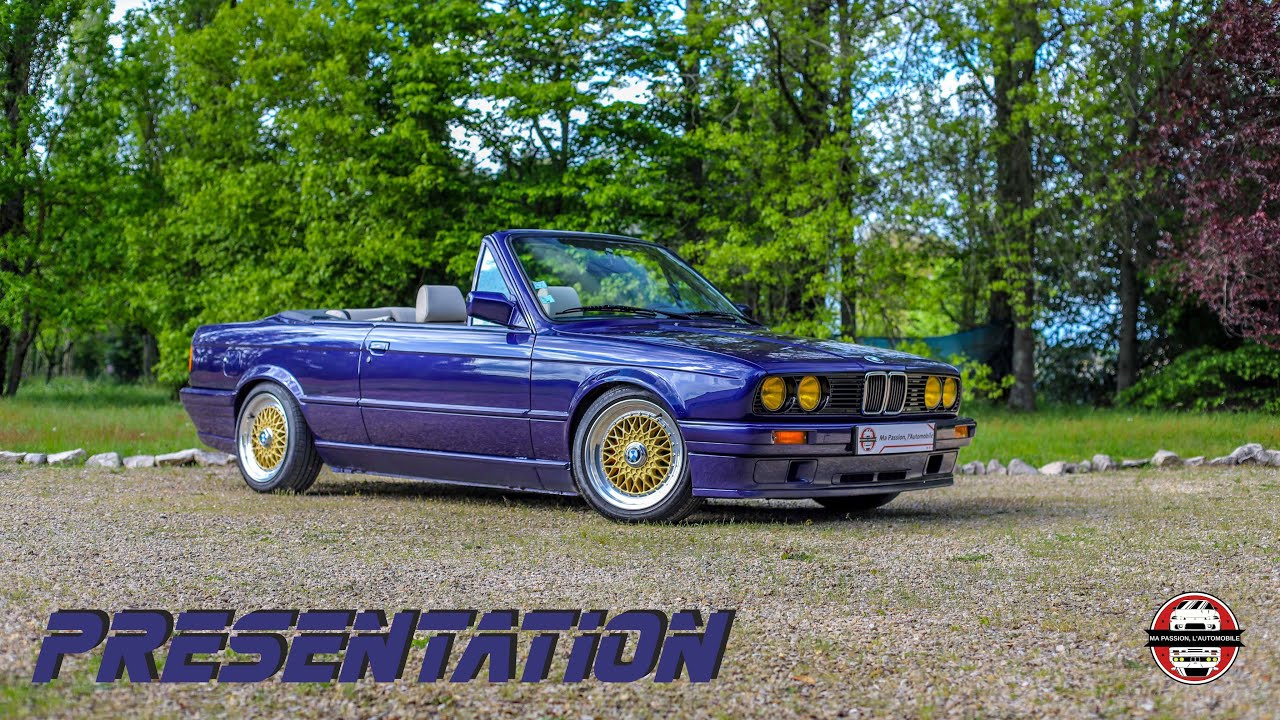 BMW E30 325i CABRIOLET 1987 - Présentation