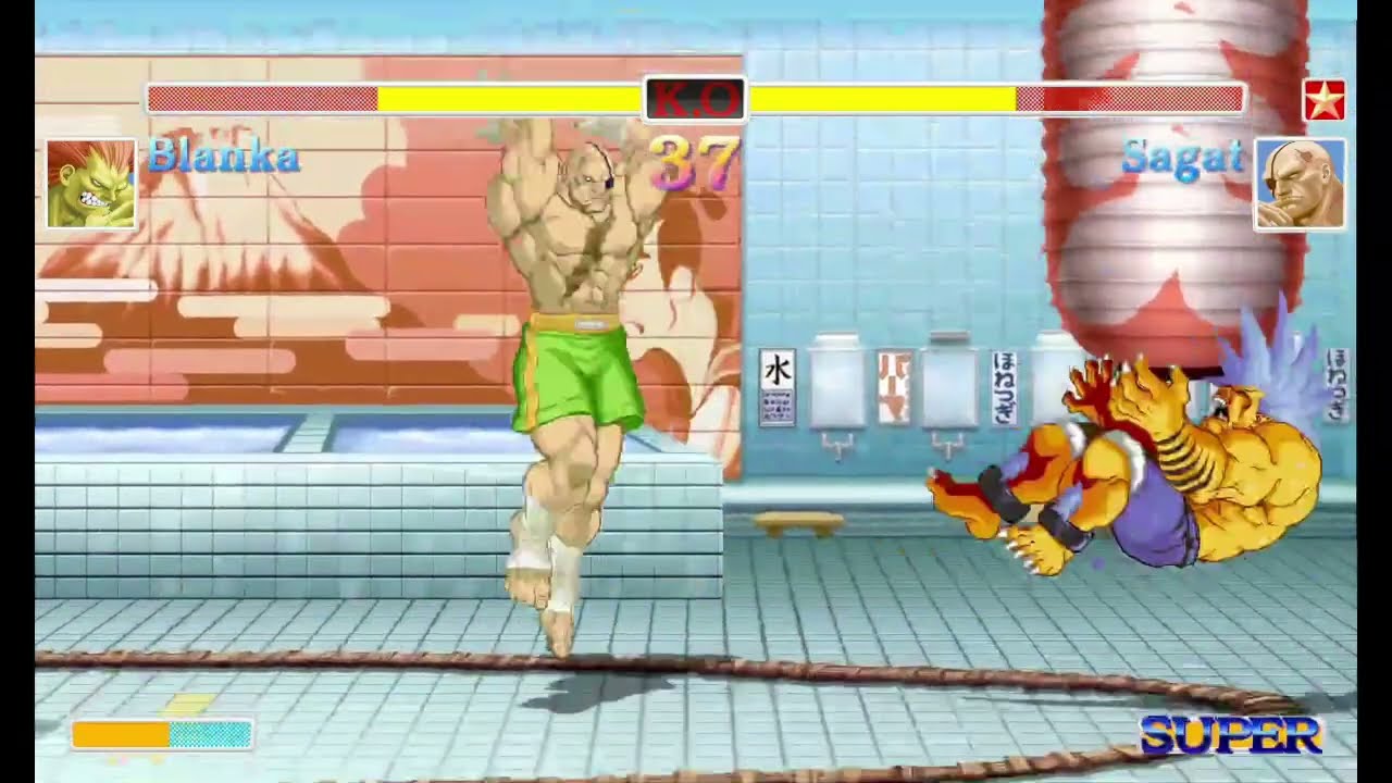 【STREET FIGHTER】CPU vs CPU