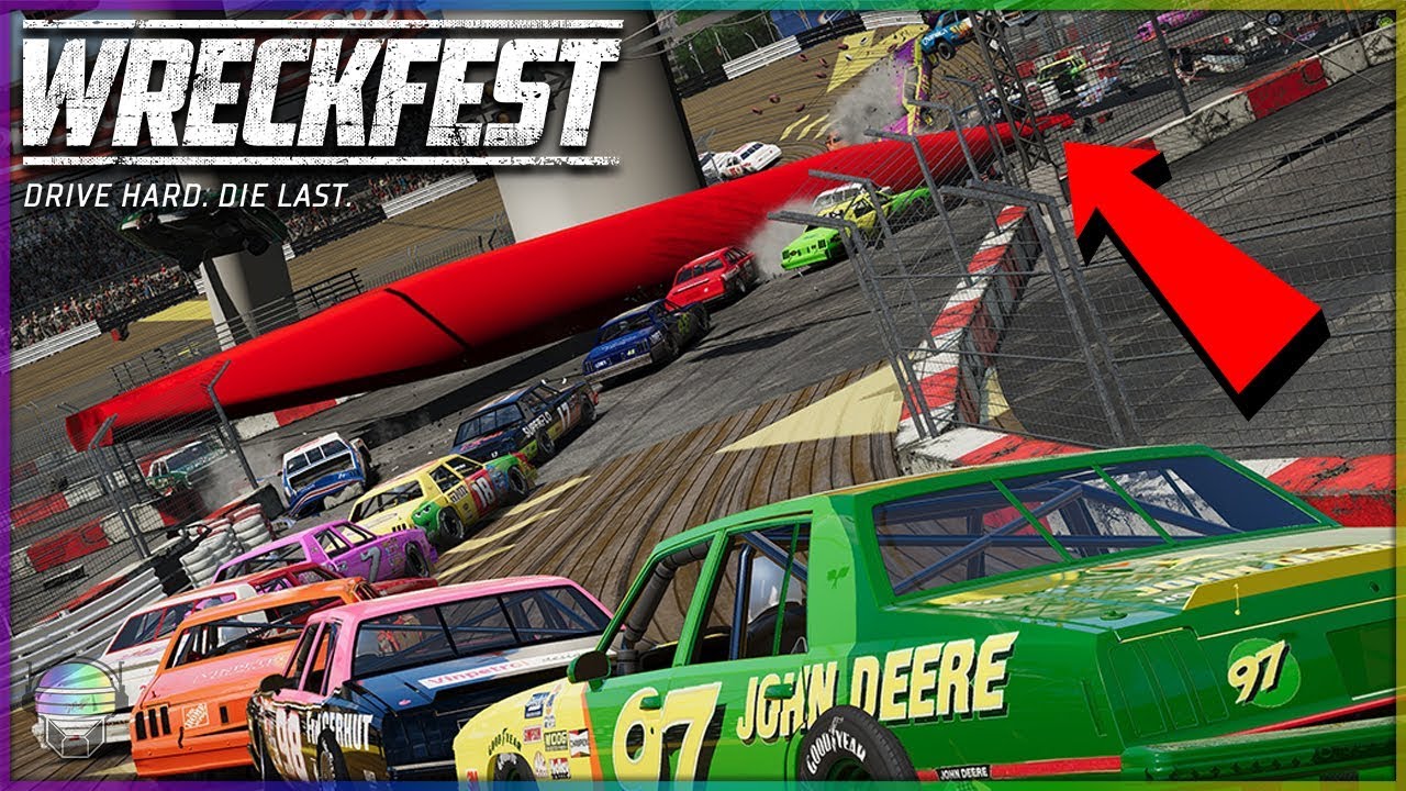 One of the Craziest Figure 8's Ever | Wreckfest | NASCAR Legends Mod