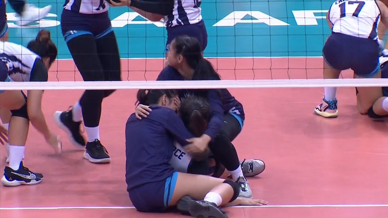 Adamson-DLSU set 4 finish | UAAP Season 84 Women's Volleyball