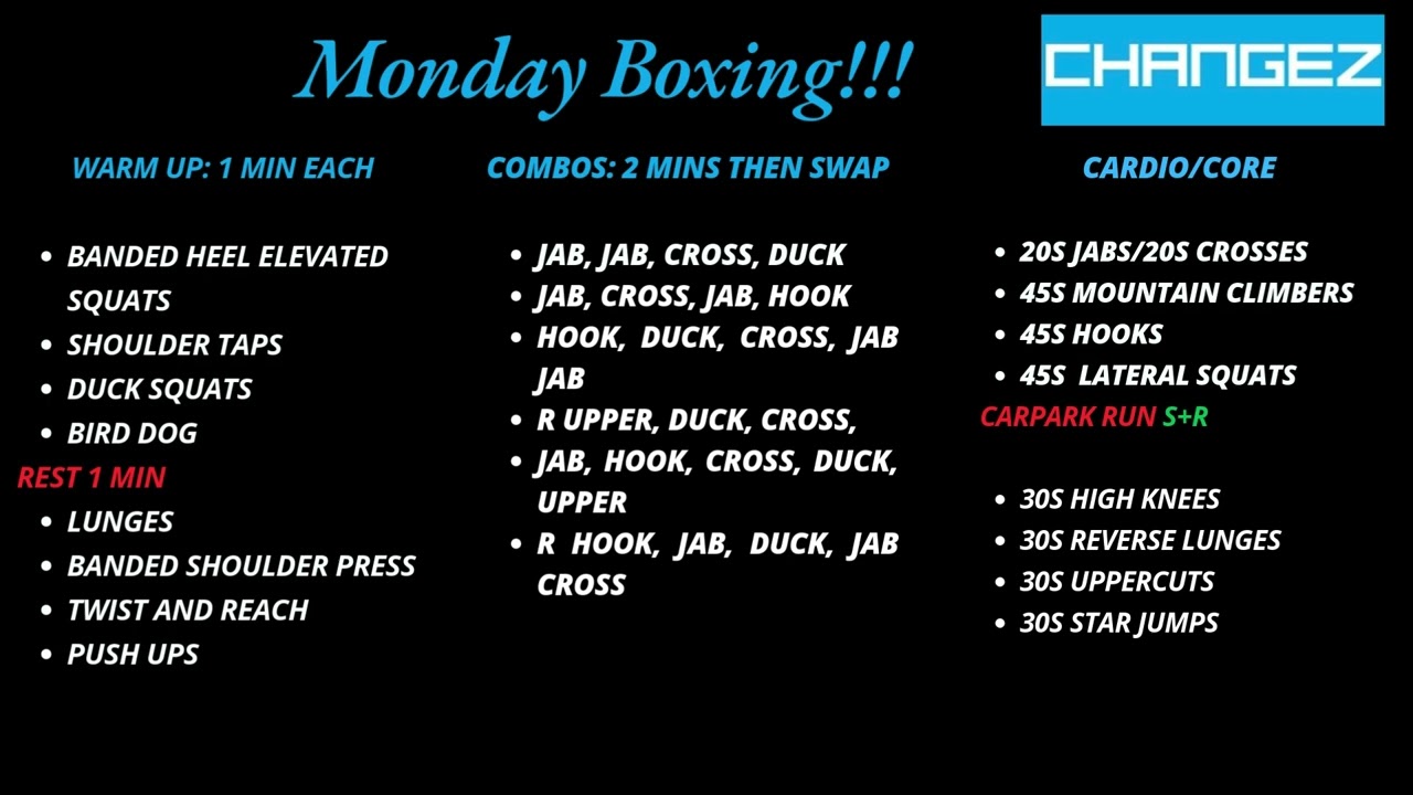 Monday Boxing 12