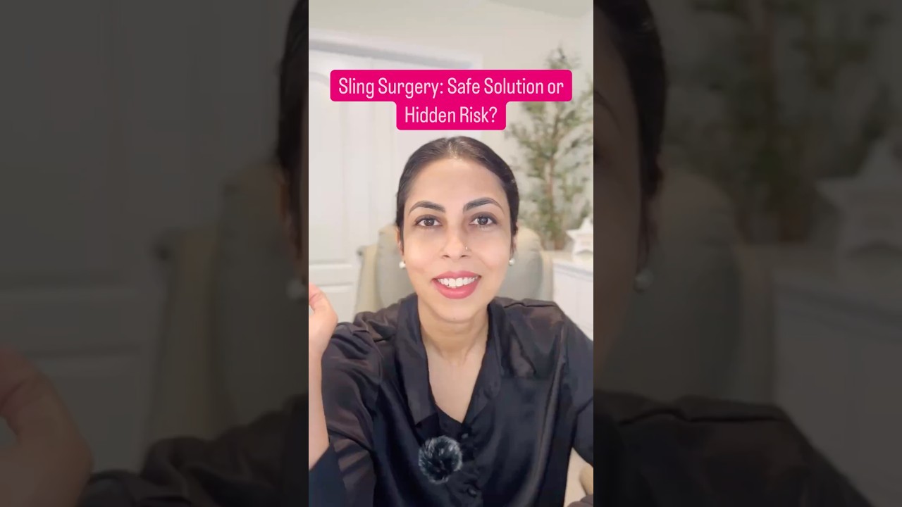 Is Sling Surgery safe? #shorts #incontinence #incontinenceawareness #pelvichealth #womenshealth