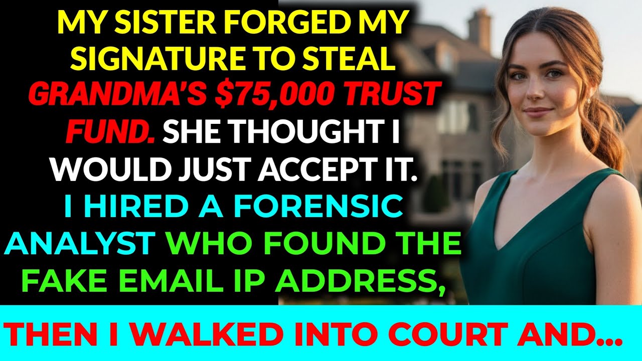 My Sister Forged My Signature For $75k, So I Took Her House And Her Husband.